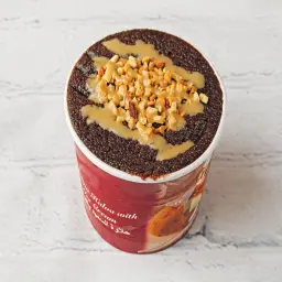Semolina Dessert with Chocolate & Dondurma