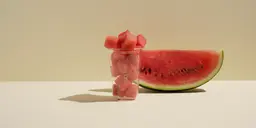 قطع بطيخ