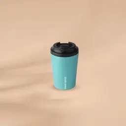 مق المشروبات الحاره ستانلس ستيل الأخضر (١٢ اونص)