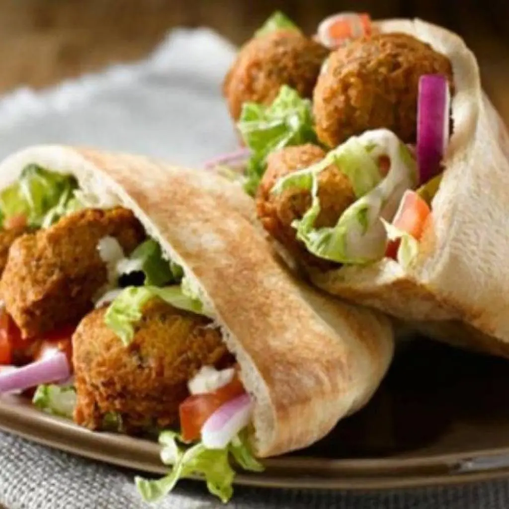 Falafel Bread Sandwich