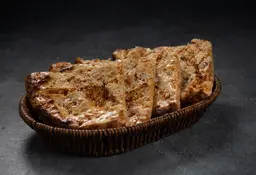 خبز نان دجاج بالزبدة