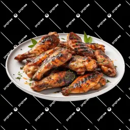 أجنحة دجاج مشوية