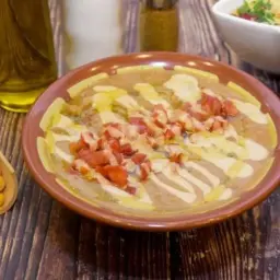 Foul with Tomatoes and Tahini