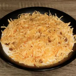 Masoub With Cream, Honey, And Cheese