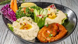 طبق سلطة مشكل