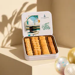 علبة بقلاوة تنك ميني ( مكة )