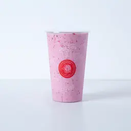 Banana with Milk and Strawberry