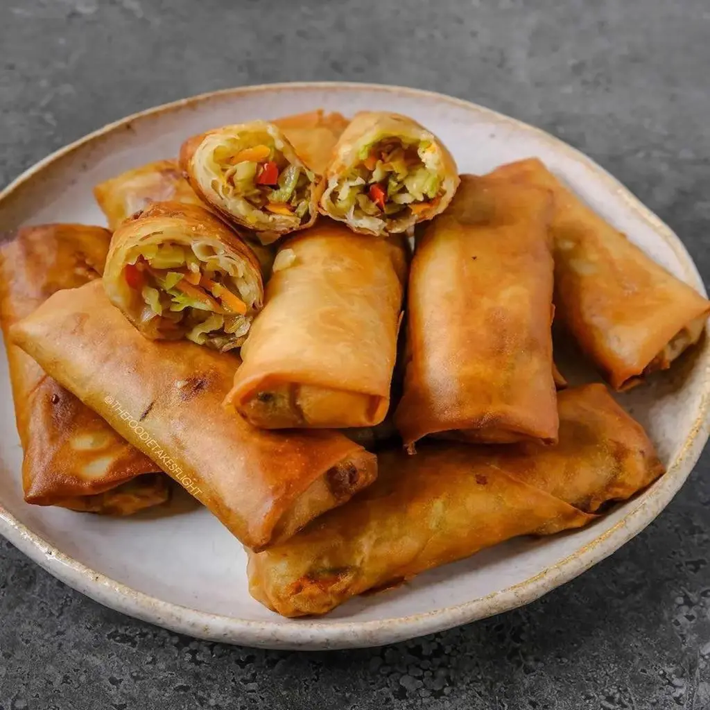 سبرينج رول خضار