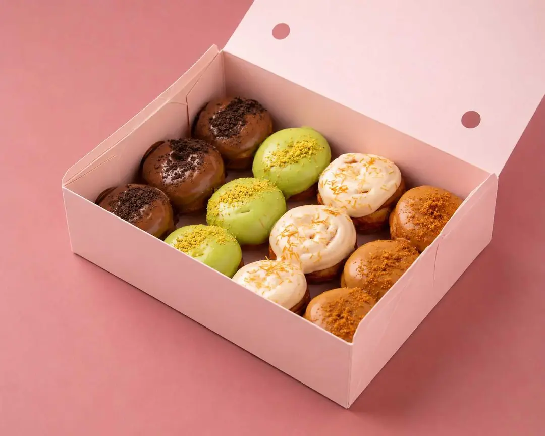 Mixed Donuts sauces