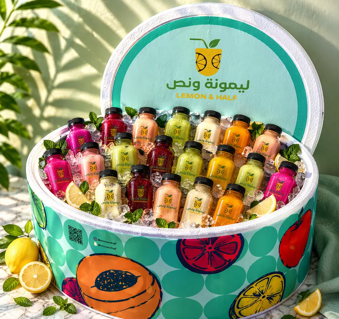 بوكس العصائر 12 حبه