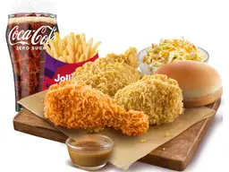 3 pcs Chickenjoy Mix Combo Meal