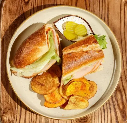 Turkey Baguette Sandwich