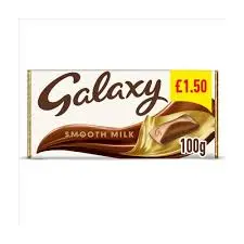 Galaxy Smooth Milk Chocolate Block Bar