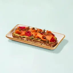 Smoked Salmon & Pesto Toast