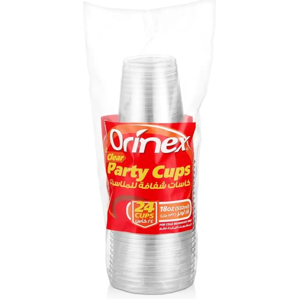 Orinex Transparent Party Cups