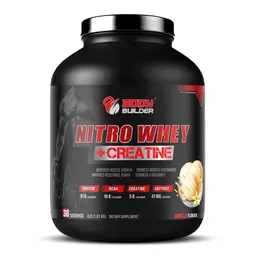 Body Builder Nitro Whey + Creatine Vanilla 4 LB