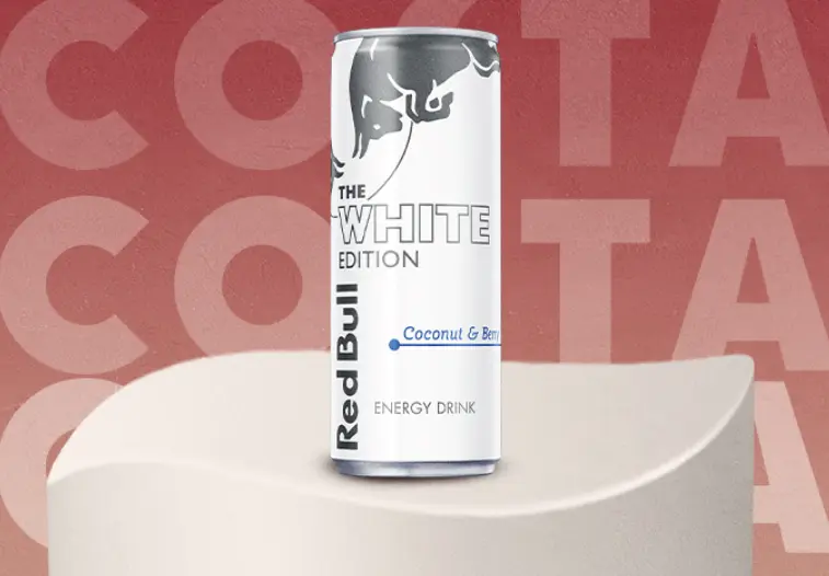 REDBULL - White