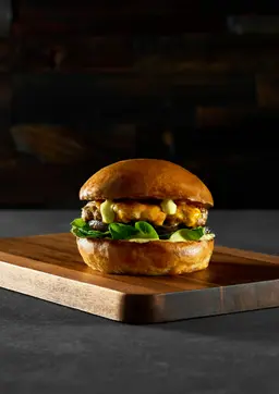 Truffle beef burger