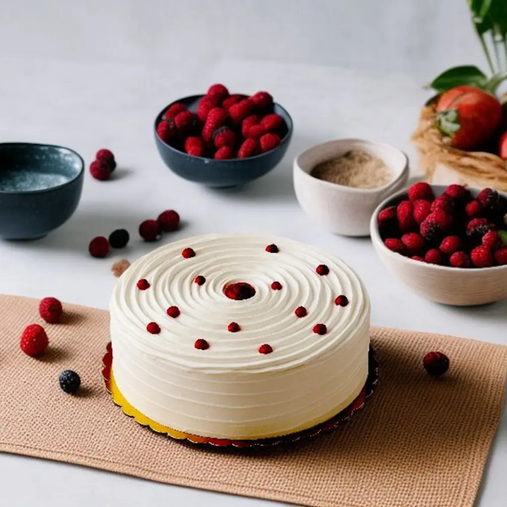Rose cake