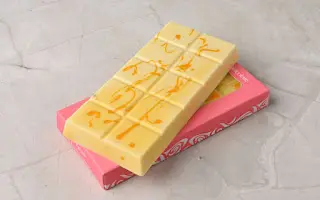 mango & passion fruit chocolate bar Big