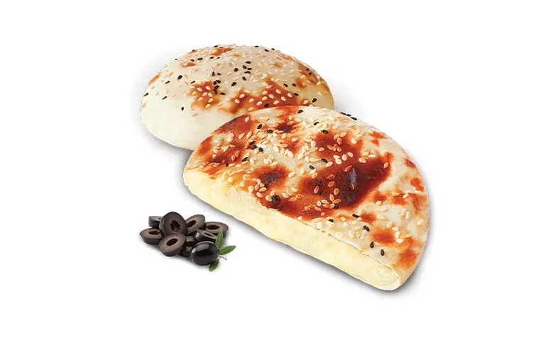 Mozzarella with olive slice Sandwich