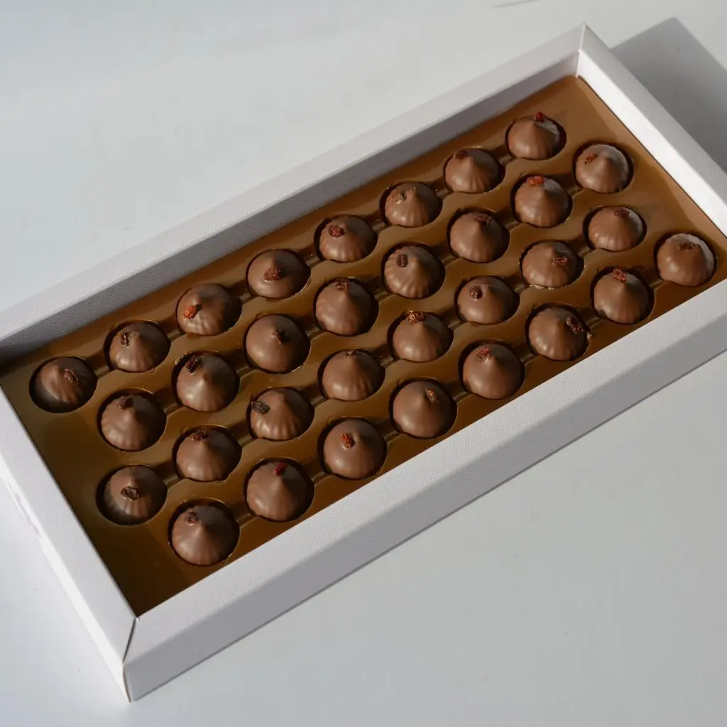 Belgian Chocolate Box with Assorted Fillings 13
