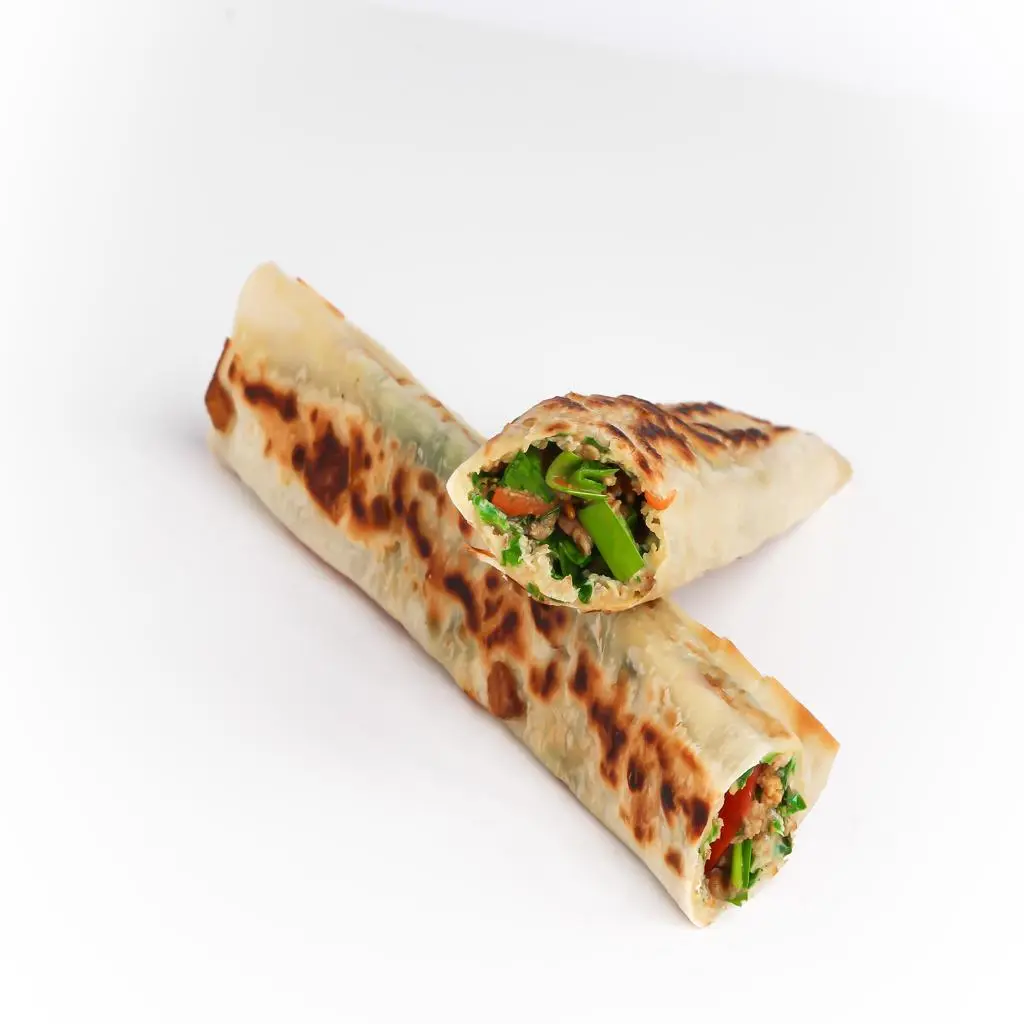 Vegetable Mutabbaq Roll