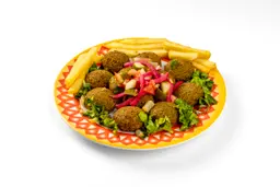 صحن فلافل عادي مشكل 10 حبات