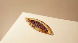 Spinach with Pomegranate Mankousha