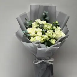 باقة ورد جوري وبيبي جوري