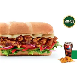 Chicken Teriyaki Meal 12 Inch