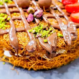 كنافة بالنوتيلا