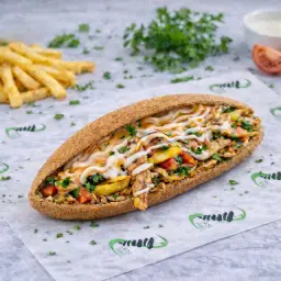 Iraqi Shawerma in Brown Bread Chicken