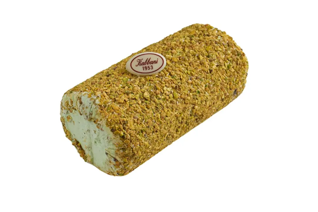 Pistachio Swiss Roll Ice Cream