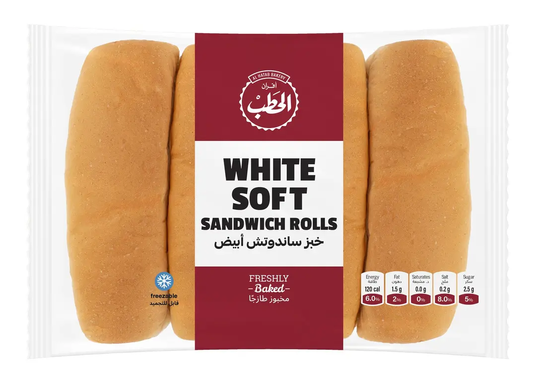 الحطب خبز ساندوتش أبيض200جم