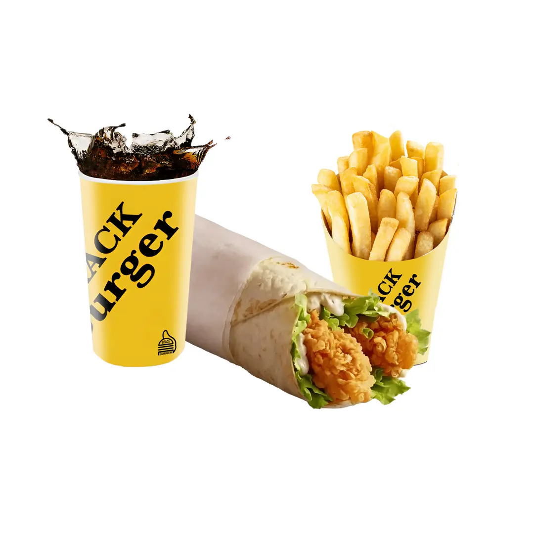 وجبة تندر ساندوتش