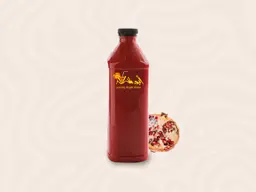 Family size pomegranate juice