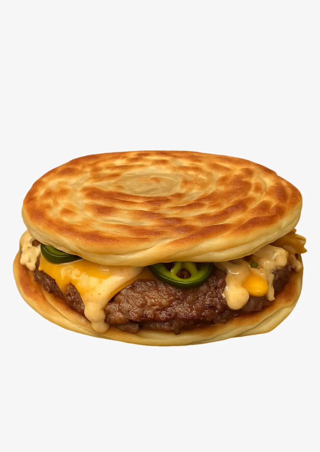 برجر براتا باللحم الحار