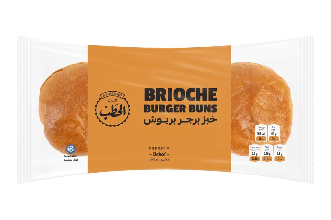 خبز البرجر بريوش