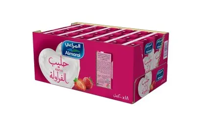 المراعي حليب بالفراولة 18 حبة * 200 مل