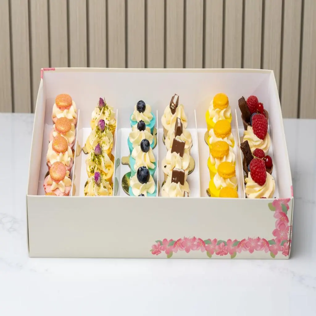 Premium Cheesecake Box with Cups