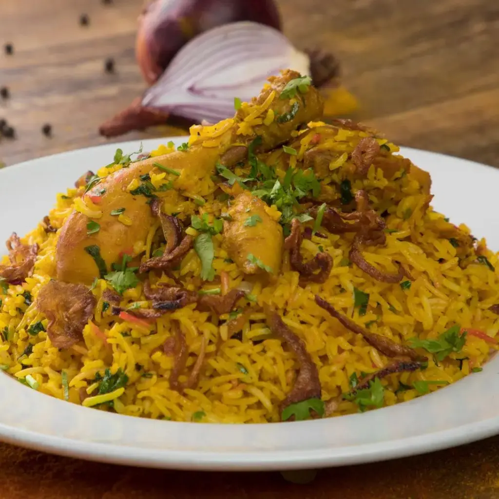 Murgh Biryani with Bone