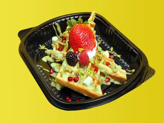 Pistachio Waffle