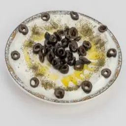 Labneh with Olives Plate