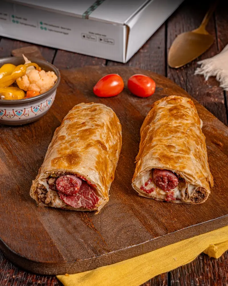 Mixed Meats Wrap