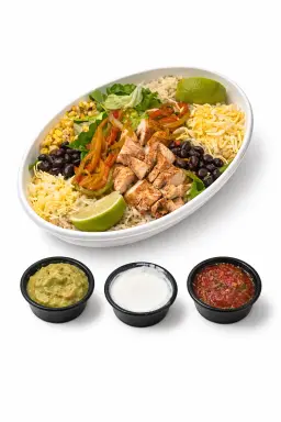 Chicken burrito