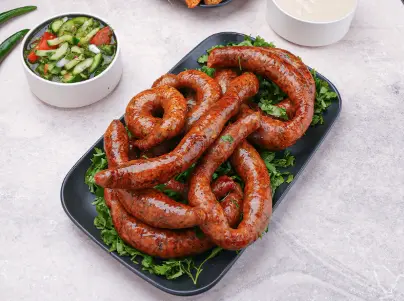 Half stuffed intestines
