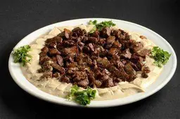 Hummus with liver