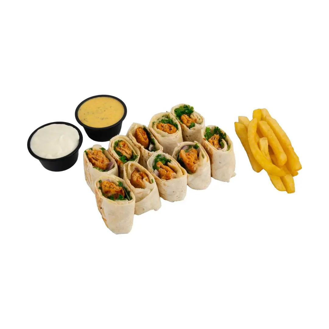 Arabic saj chicken kebab 10 pieces.
