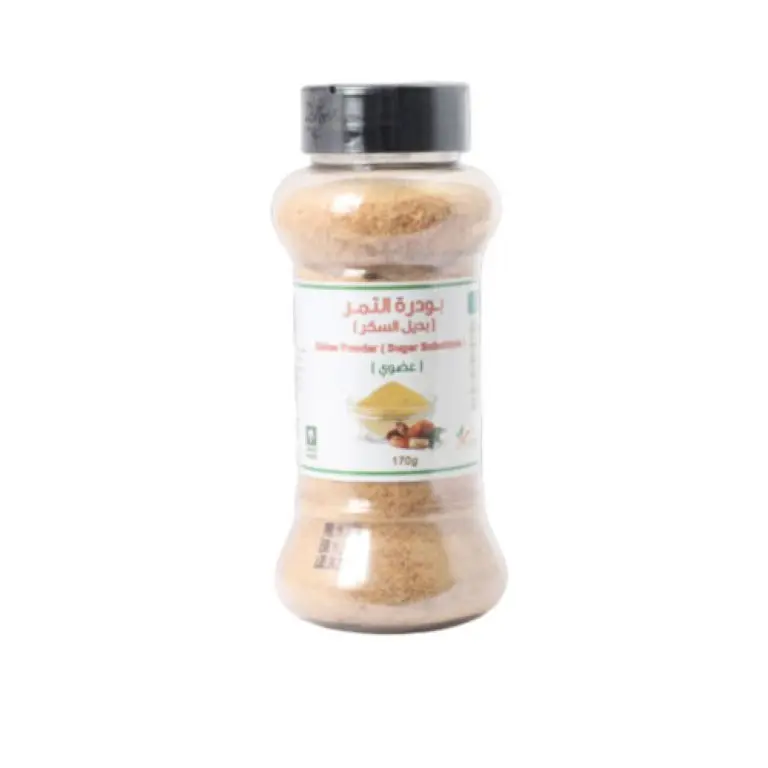 Organic Date Powder Sugar Substitute 170 grams Jewel of the Bee